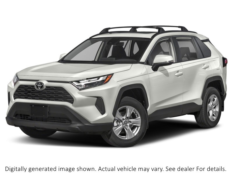2022 Toyota Rav4 XLE AWD Blizzard Pearl  Shot 4