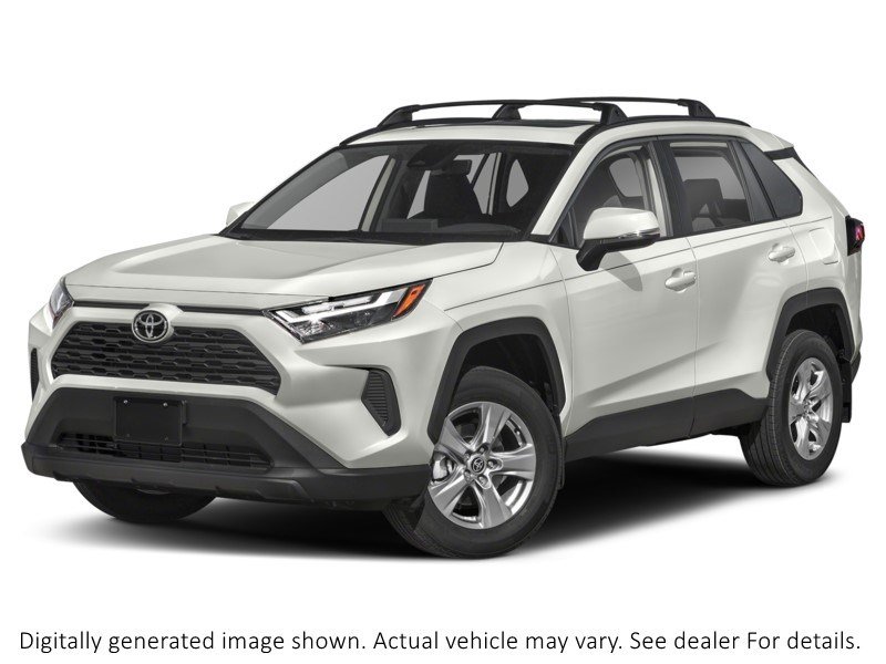 2022 Toyota Rav4 XLE AWD Blizzard Pearl  Shot 4