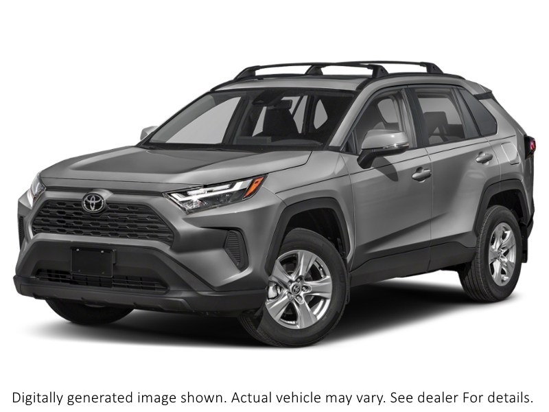 2022 Toyota Rav4 XLE AWD Silver Sky Metallic  Shot 4
