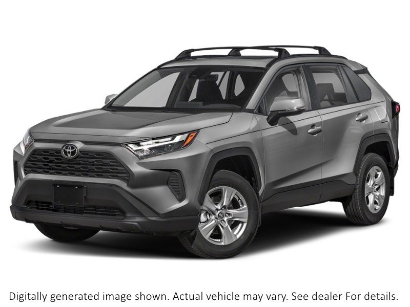 2022 Toyota Rav4 XLE AWD Silver Sky Metallic  Shot 4