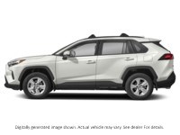 2022 Toyota Rav4 XLE AWD Blizzard Pearl  Shot 3