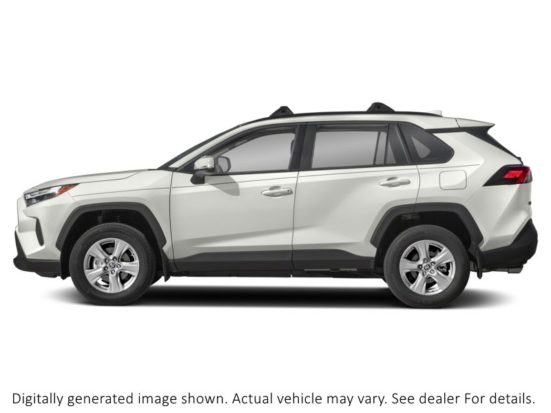 2022 Toyota Rav4 XLE AWD Blizzard Pearl  Shot 3