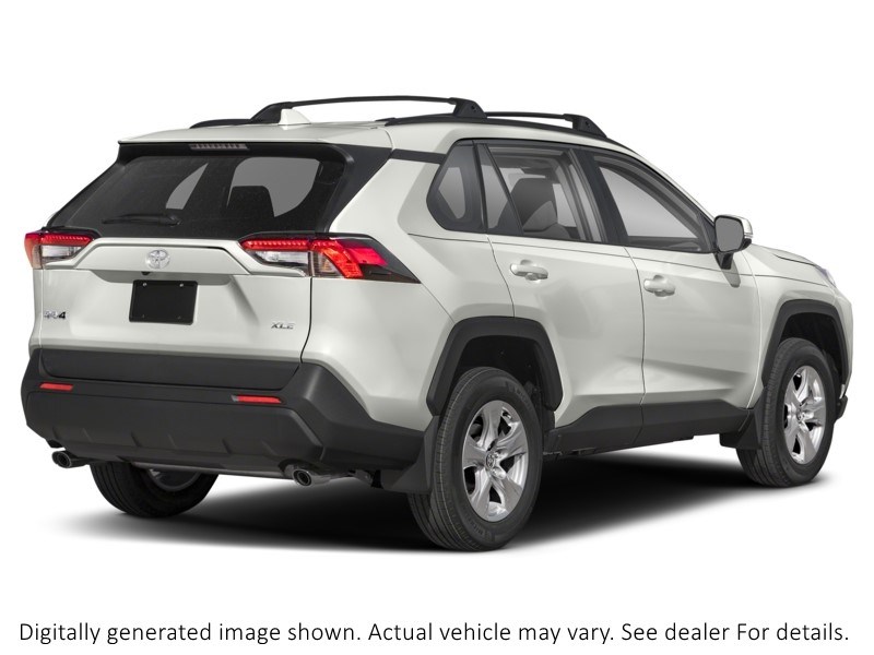 2022 Toyota Rav4 XLE AWD Blizzard Pearl  Shot 2