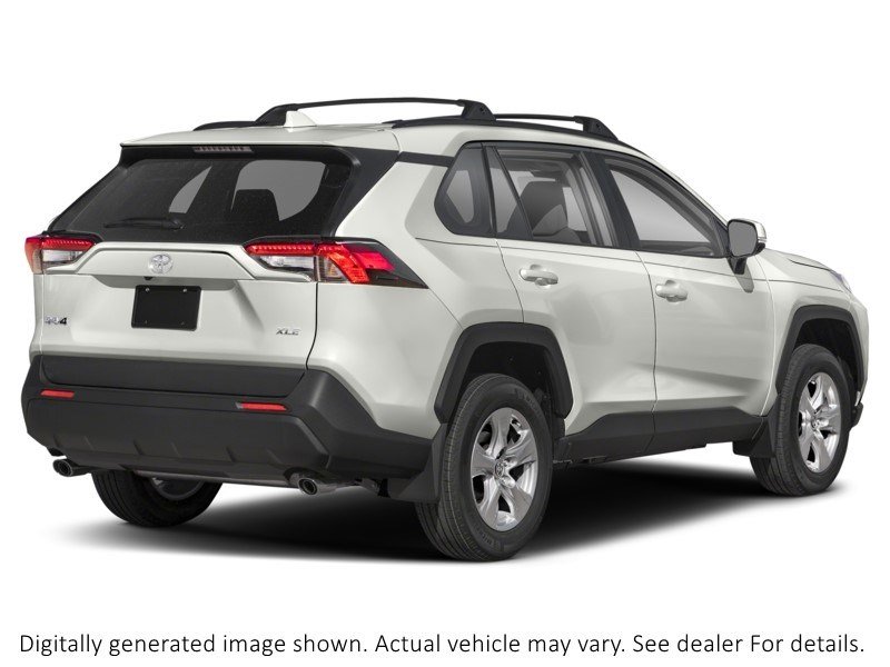 2022 Toyota Rav4 XLE AWD Blizzard Pearl  Shot 2
