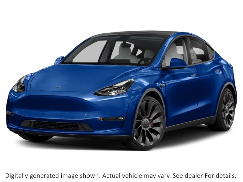 2023 Tesla Model Y Long Range AWD Deep Blue Metallic  Shot 7