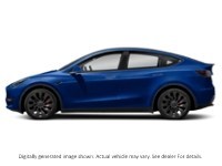 2023 Tesla Model Y Long Range AWD Deep Blue Metallic  Shot 9