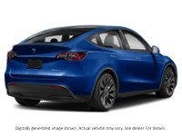 2023 Tesla Model Y Long Range AWD Deep Blue Metallic  Shot 12