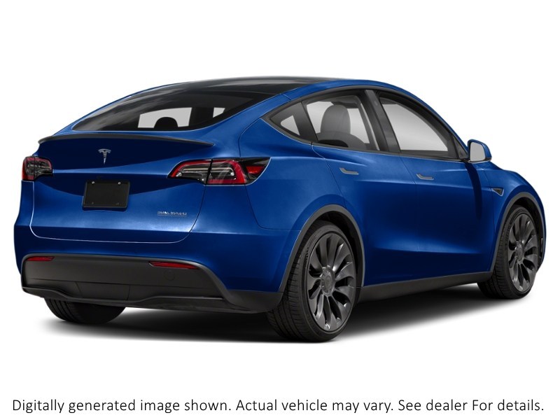 2023 Tesla Model Y Long Range AWD Deep Blue Metallic  Shot 12