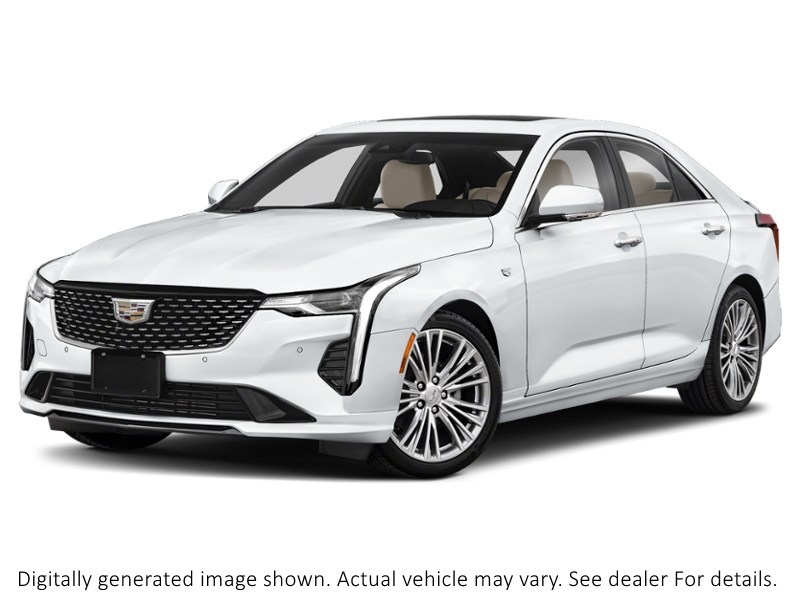 2023 Cadillac Ct4 4Dr Sdn Luxury Summit White  Shot 4