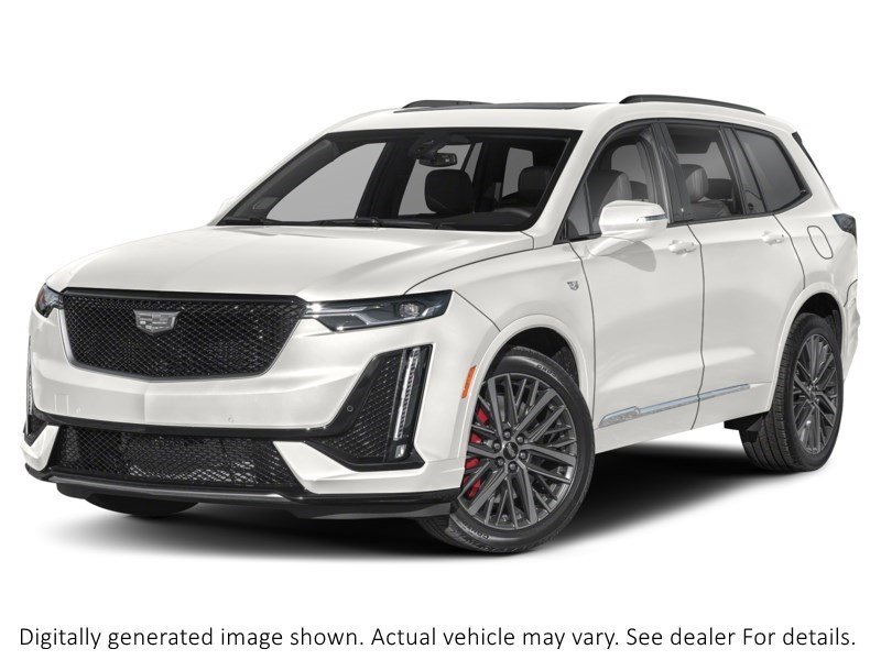 2025 Cadillac Xt6 AWD 4Dr Sport Crystal White Tricoat  Shot 1