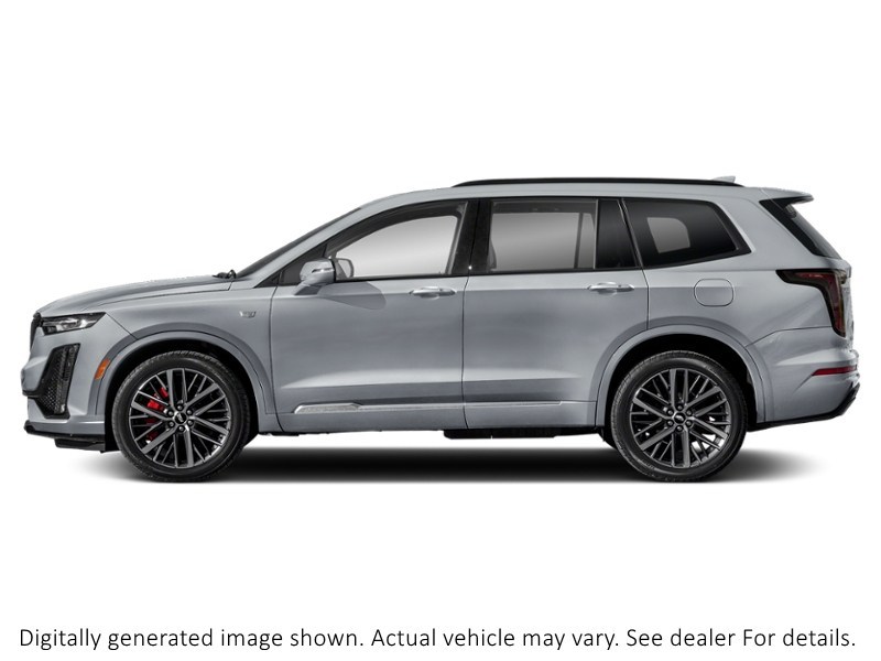 2024 Cadillac Xt6 AWD 4Dr Sport Argent Silver Metallic  Shot 3