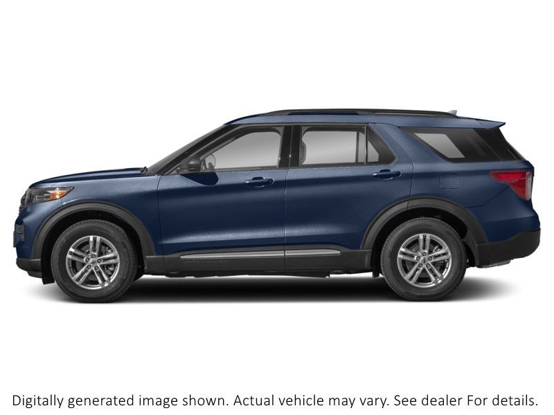 2023 Ford Explorer XLT 4WD Stone Blue Metallic  Shot 15