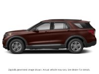 2023 Ford Explorer XLT 4WD Jewel Red Metallic Tinted Clearcoat  Shot 21
