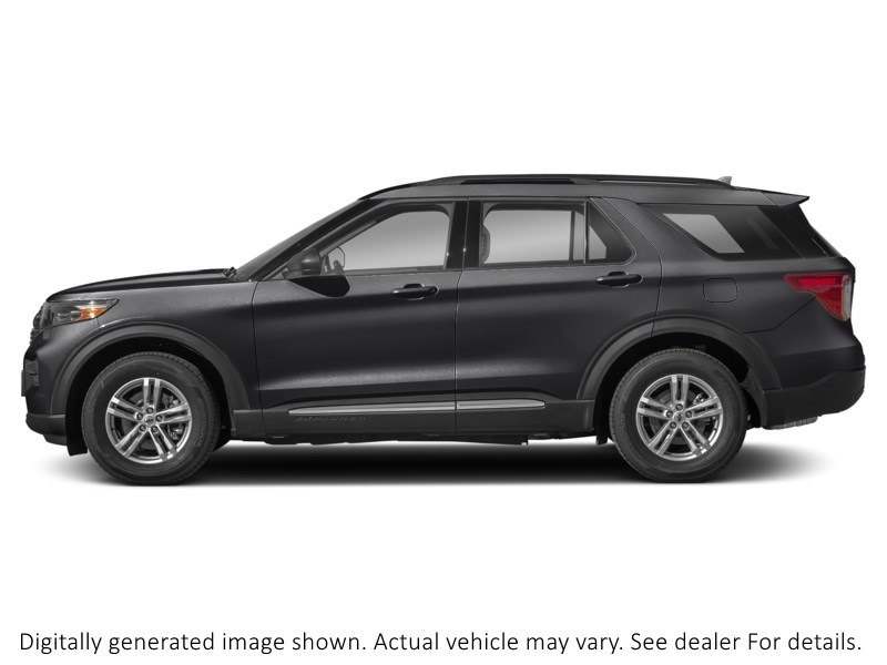 2023 Ford Explorer XLT 4WD Agate Black Metallic  Shot 48