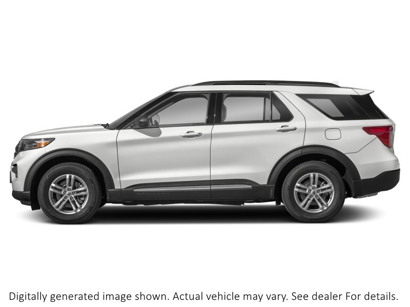 2023 Ford Explorer XLT 4WD Oxford White  Shot 52