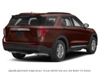2023 Ford Explorer XLT 4WD Jewel Red Metallic Tinted Clearcoat  Shot 24