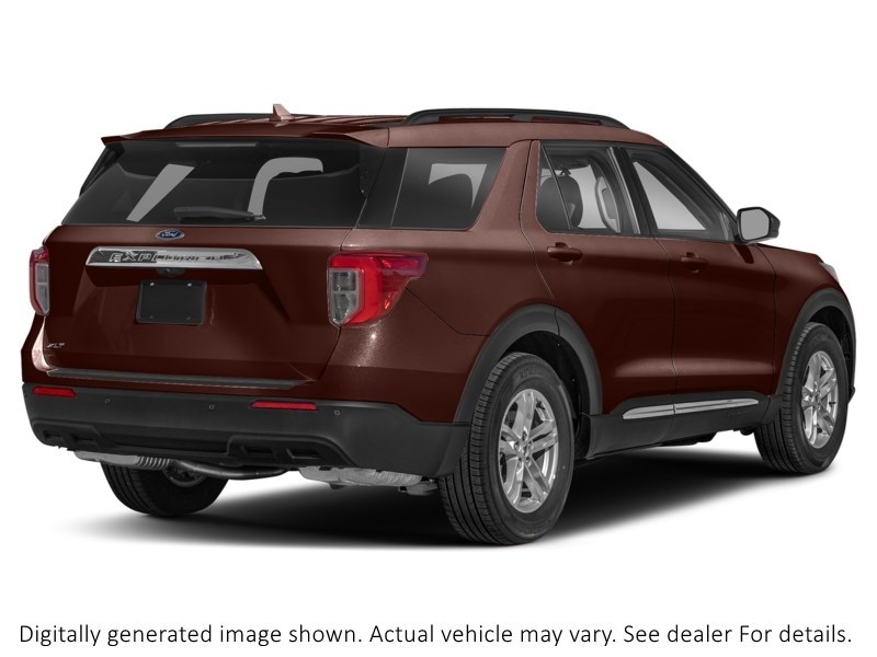 2023 Ford Explorer XLT 4WD Jewel Red Metallic Tinted Clearcoat  Shot 24