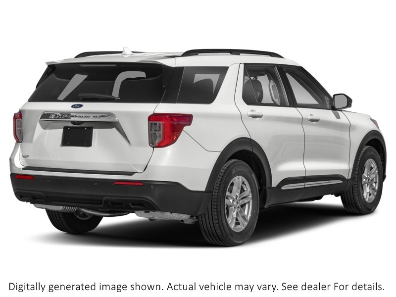 2023 Ford Explorer XLT 4WD Oxford White  Shot 55