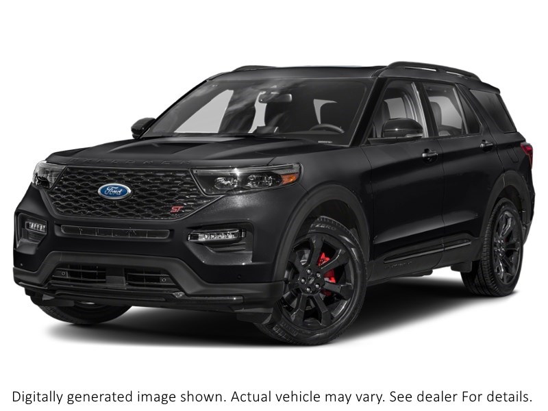 2023 Ford Explorer ST | 4WD | 3.0L | Roof | Tech Pkg | 360 | 21S Agate Black Metallic  Shot 4