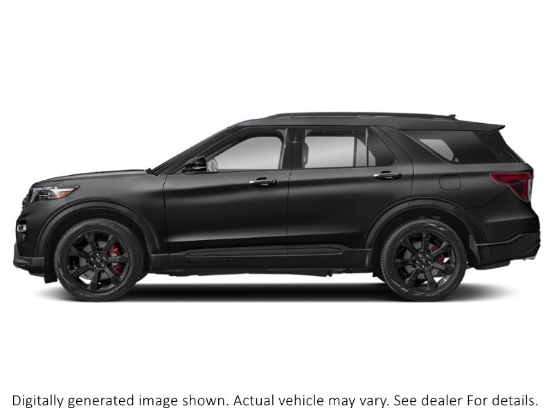 2023 Ford Explorer ST | 4WD | 3.0L | Roof | Tech Pkg | 360 | 21S Agate Black Metallic  Shot 3