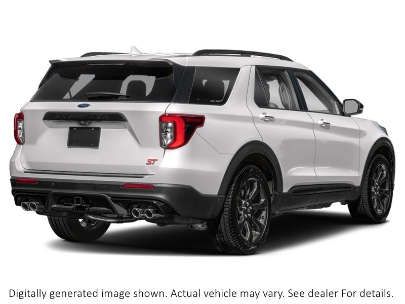 2023 Ford Explorer ST | 4WD | 3.0L | Roof | Tech Pkg | 360 | 21S Star White Metallic Tri-Coat  Shot 2