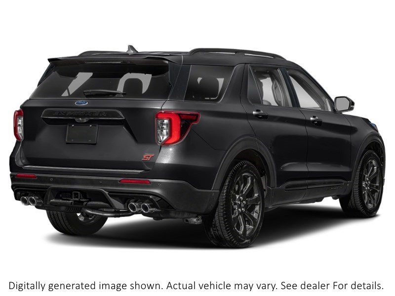 2023 Ford Explorer ST | 4WD | 3.0L | Roof | Tech Pkg | 360 | 21S Agate Black Metallic  Shot 2