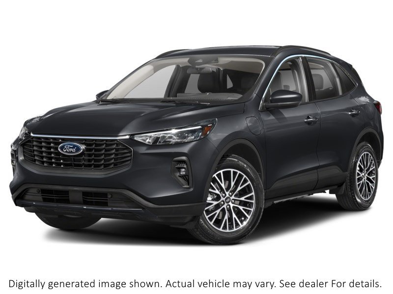 2025 Ford Escape PHEV FWD Agate Black Metallic  Shot 4