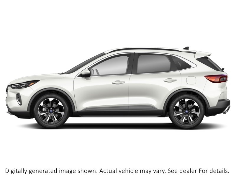 2024 Ford Escape Platinum AWD Star White Metallic Tri-Coat  Shot 4