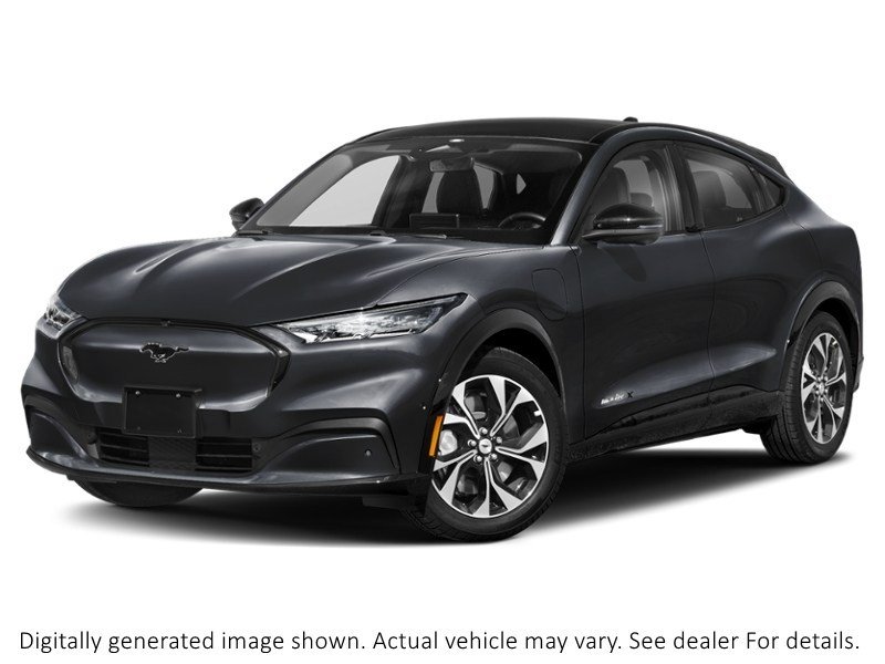 2023 Ford Mustang Mach-E Premium AWD Shadow Black  Shot 4