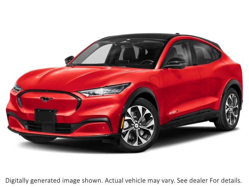 2026 Ford Mustang Mach-E Premium AWD Race Red  Shot 4
