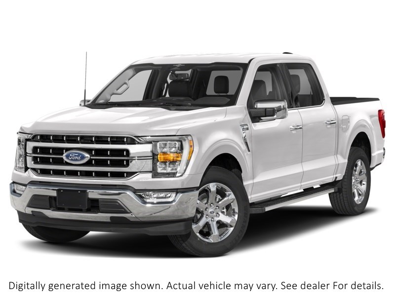 2023 Ford F-150 Lariat 4WD Supercrew 5.5' Box Star White Metallic Tri-Coat  Shot 10