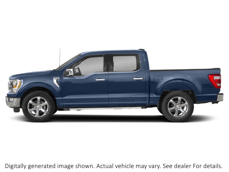 2023 Ford F-150 Lariat 4WD Supercrew 5.5' Box Antimatter Blue Metallic  Shot 38