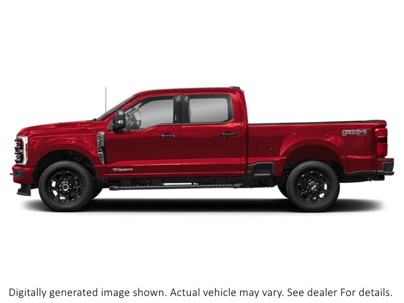 2026 Ford Super Duty F-250 Srw XLT 4WD Crew Cab 6.75' Box Ruby Red Metallic Tinted Clearcoat  Shot 3