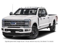 2024 Ford Super Duty F-350 Drw Platinum 4WD Crew Cab 8' Box Star White Metallic Tri-Coat  Shot 1
