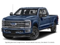 2024 Ford Super Duty F-350 Drw Platinum 4WD Crew Cab 8' Box Antimatter Blue Metallic  Shot 13