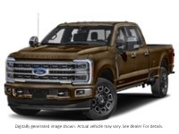 2024 Ford Super Duty F-350 Drw Platinum 4WD Crew Cab 8' Box Darkened Bronze Metallic  Shot 28