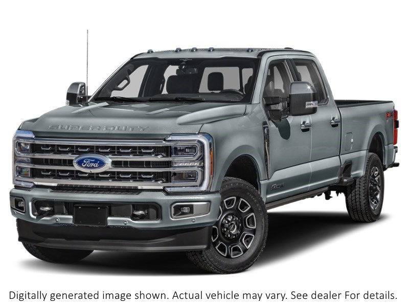 2024 Ford Super Duty F-350 Drw Platinum 4WD Crew Cab 8' Box Carbonized Grey Metallic  Shot 31