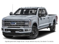 2024 Ford Super Duty F-350 Drw Platinum 4WD Crew Cab 8' Box Glacier Grey Metallic Tri-Coat  Shot 32