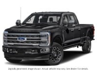 2024 Ford Super Duty F-350 Drw Platinum 4WD Crew Cab 8' Box Agate Black Metallic  Shot 36