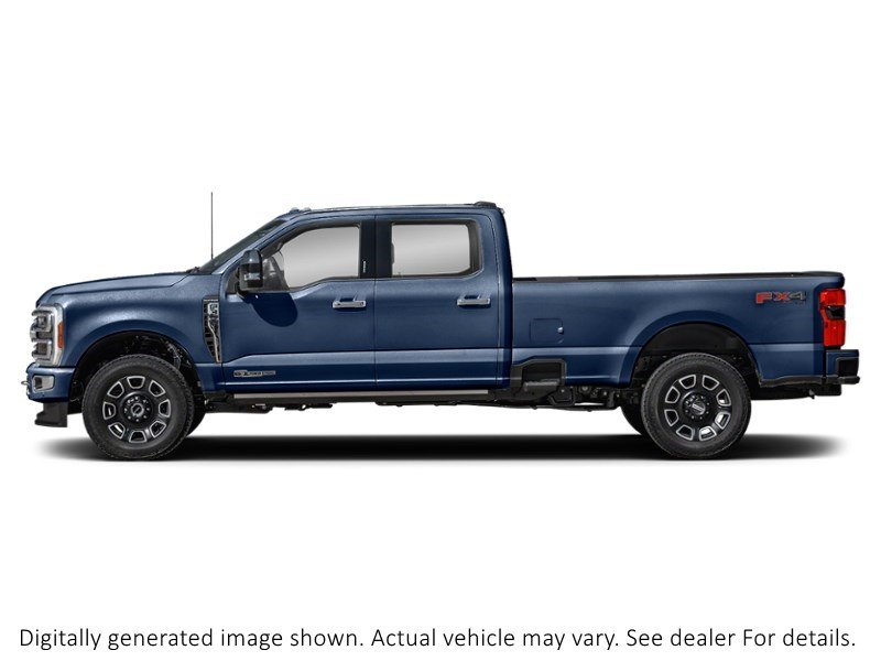 2024 Ford Super Duty F-350 Drw Platinum 4WD Crew Cab 8' Box Antimatter Blue Metallic  Shot 17