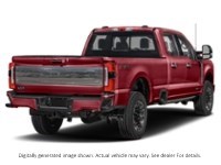 2024 Ford Super Duty F-350 Drw Platinum 4WD Crew Cab 8' Box Rapid Red Metallic Tinted Clearcoat  Shot 12