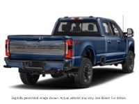 2024 Ford Super Duty F-350 Drw Platinum 4WD Crew Cab 8' Box Antimatter Blue Metallic  Shot 14