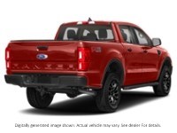 2023 Ford Ranger XLT 4WD Supercrew 5' Box Hot Pepper Red Tinted Clearcoat Metallic  Shot 21