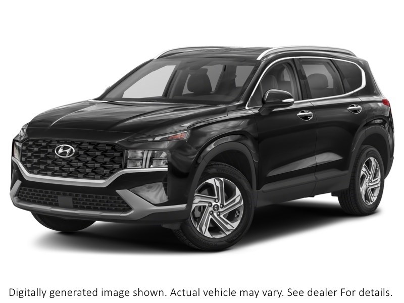 2023 Hyundai Santa Fe Trend Awd/Pano Roof/Leather/No Accident/One Owner Twilight Black  Shot 1