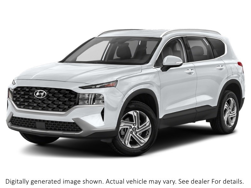 2023 Hyundai Santa Fe Preferred AWD W/Trend Package Quartz White  Shot 36