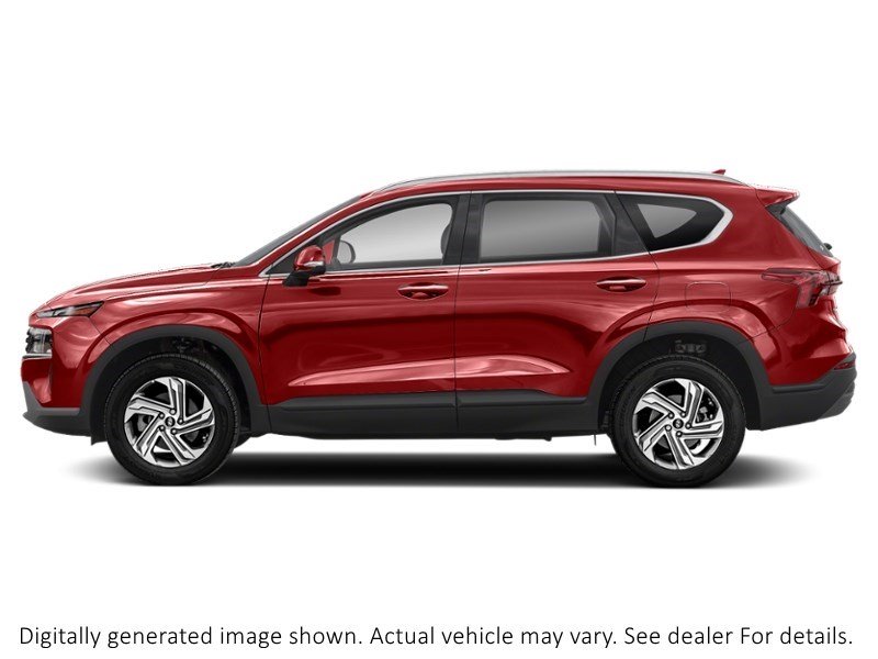 2023 Hyundai Santa Fe Preferred AWD W/Trend Package Flame Red  Shot 3