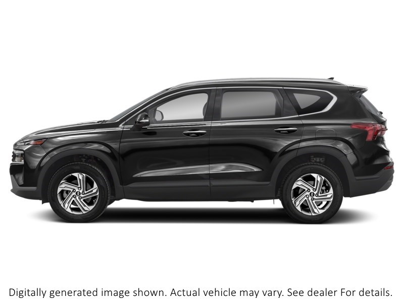 2023 Hyundai Santa Fe Trend Awd/Pano Roof/Leather/No Accident/One Owner Twilight Black  Shot 5
