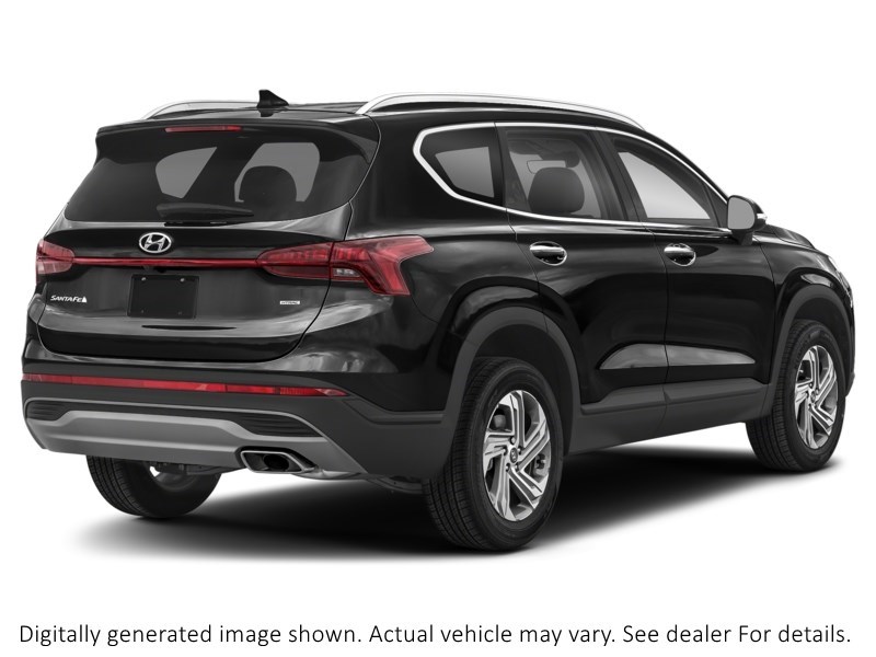 2023 Hyundai Santa Fe Trend Awd/Pano Roof/Leather/No Accident/One Owner Twilight Black  Shot 2