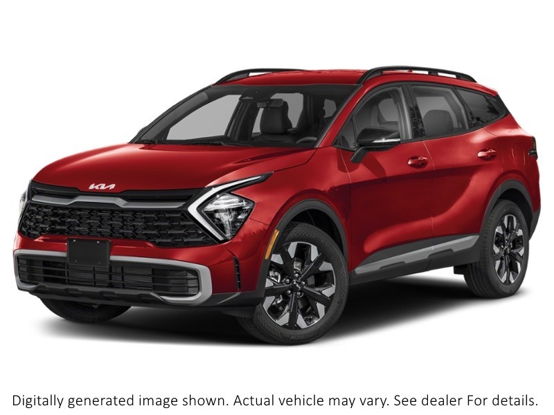 2023 Kia Sportage X-Line Limited AWD W/Black Interior Dawning Red  Shot 16