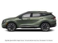 2023 Kia Sportage X-Line Limited AWD W/Black Interior Jungle Green  Shot 3